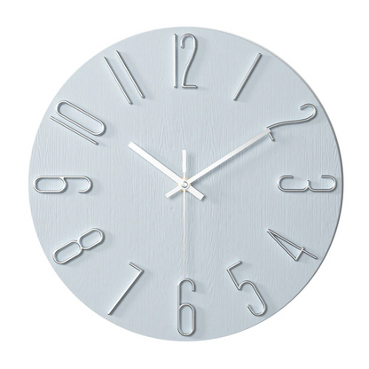Modern Wall Clock Silent Quartz Movement 30cm