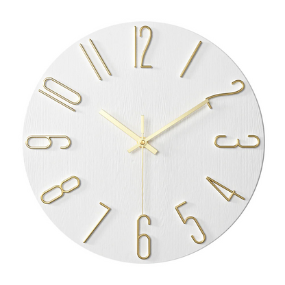 Modern Wall Clock Silent Quartz Movement 30cm