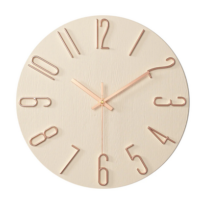 Modern Wall Clock Silent Quartz Movement 30cm