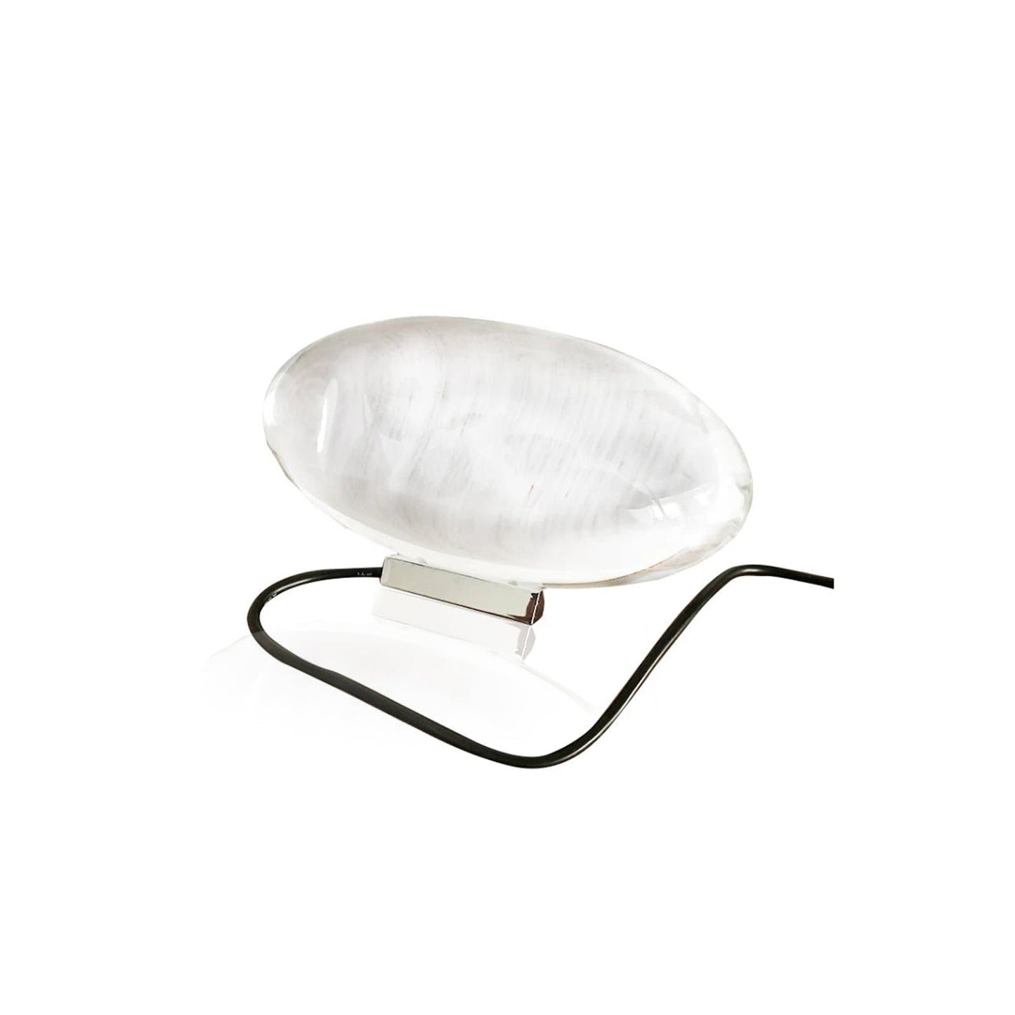 Mini Crystal Table Lamp with Sunset Sky Lighting Effect and USB Power