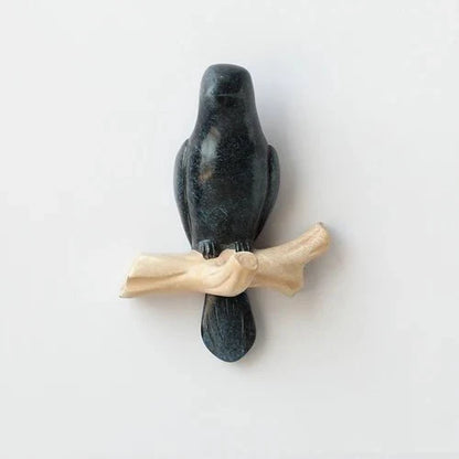 Wall Mounted Coat Rack with Bird Design Decorative Hooks