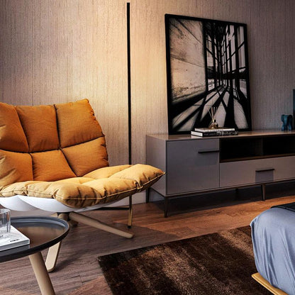 LED Corner Floor Lamp with Dimmable Light and Remote Control